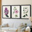 Garden Gems IV - encadré sur mesure de qualité supérieure avec mat - 3 pièces-2051238509-2051238507