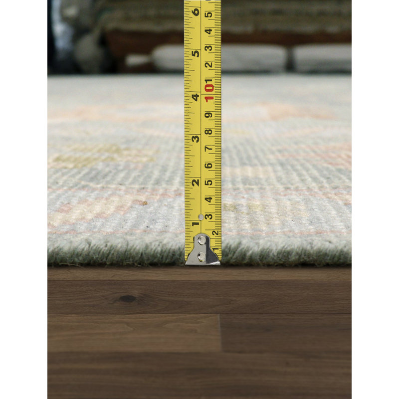 Oushak Handmade Wool Oriental Area Rug, Rectangle 6'2" x 8'11"