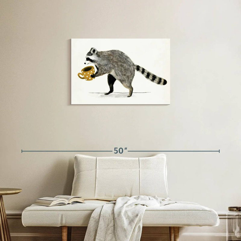 Rascally Raccoon III, H 20 po x l 30 po