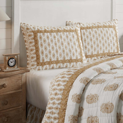 Avani Cotton Blend Paisley Sham Set