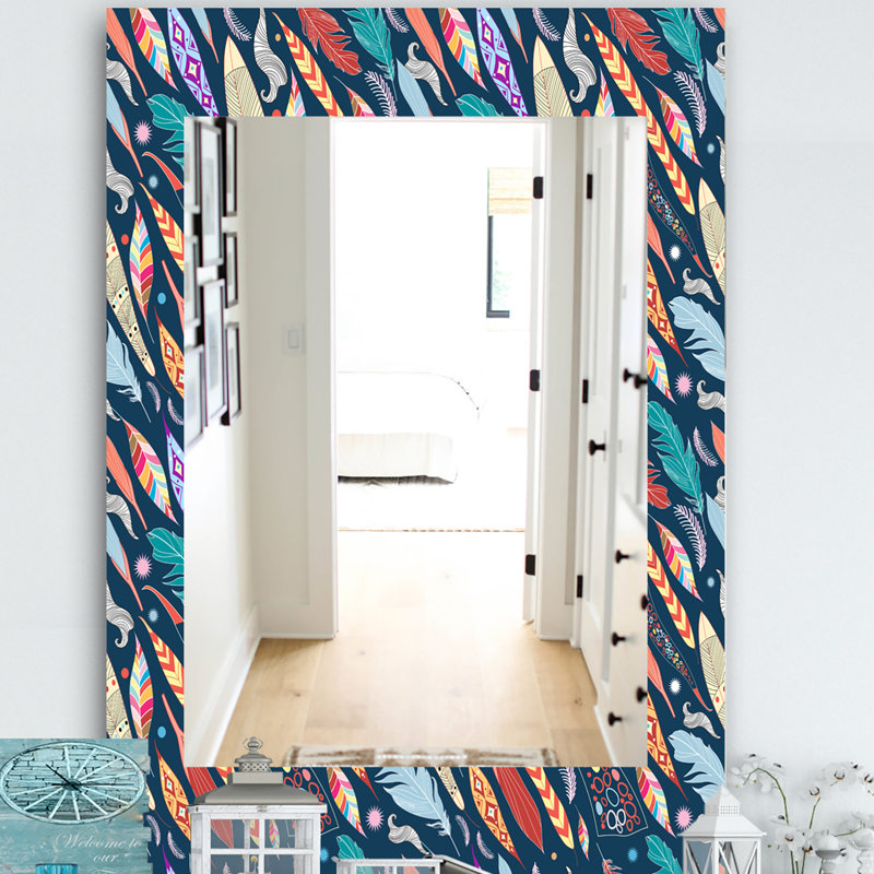 Miroir de salle de bain moderne Feathers 20, H 24 po x l 32 po