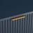 Dumbo 35" Modern Fluted Standard Dresser with 3 Drawers in Midnight Blue-1756988025