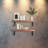 2 Piece Pine Solid Wood Bracket Shelf-97333012