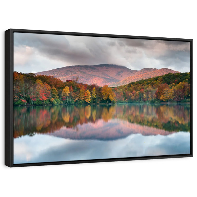 Impression sur toile Freidin Blue Ridge Parkway, H 25 po x l 37 po
