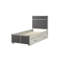 Lit plateforme gris Stepplee-89825833