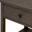 Table de chevet de chevet brun antique-278243364