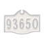 Colonial 1-Line Wall Address Plaque-874448316