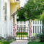 Arche de jardin en métal avec barrière W58,07 * H97,24