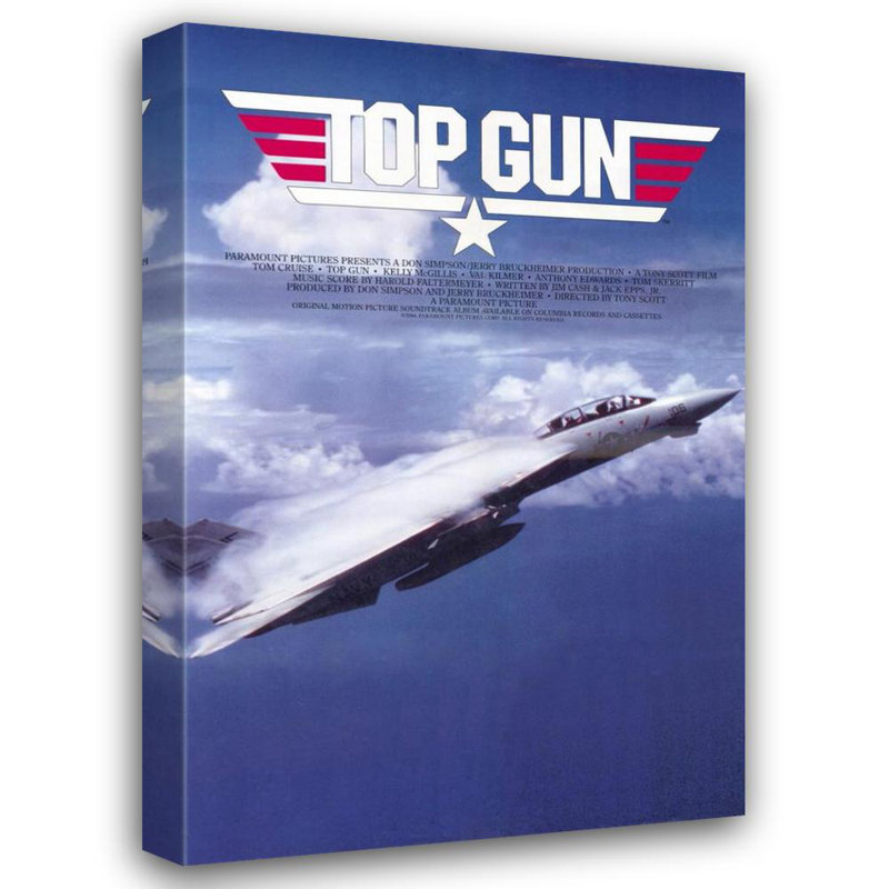 Top Gun, 48" H x 32" W