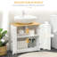 Armoire polyvalente sous le lavabo pour un rangement et une organisation efficaces