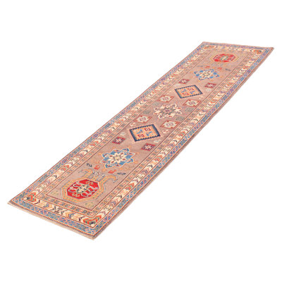 One-of-a-Kind 2'9" X 10'1" New Age Runner Wool Area Rug in