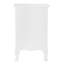 2 tables de chevet blanches