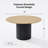 Soild Dining Table Round Kitchen Table-105284727-105284728