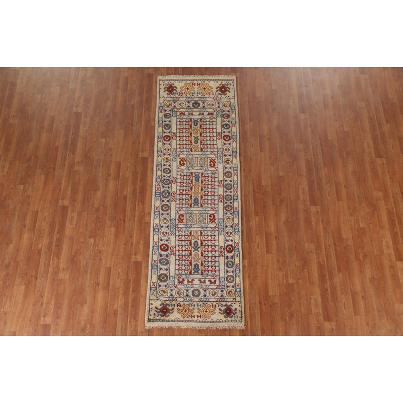 Tapis de couloir oriental géométrique 3x8