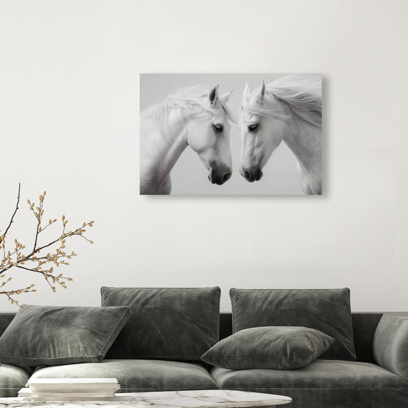 Twin Souls II Print by Oliver Gal, 10"H x 15"W, Gallery Wrapped