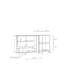 Eadoin 85.7Cm Wide 3 Drawer Sideboard