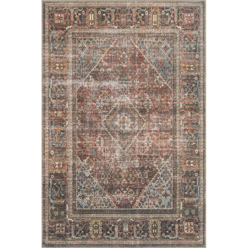Akrish Oriental Indoor Rug, Rectangle 2'3" x 3'9"