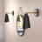 Alvar 1-Light  Wall Sconce - Matte Black & Brass-690656287
