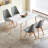 Reese Solid Wood Base Dining Table