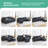 Modular Sofa Set: Extra-large U-shaped Frameless Sofa With Footstool, No Assembly Required-973442429