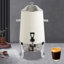 Distributeur de thé à boisson chaude en acier inoxydable 3,4 gallons avec support et support à carburant-2008795289
