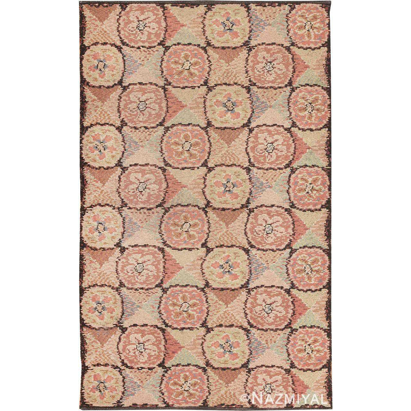 One-of-a-Kind Rectangle 3'4" X 3'11" Hand Knotted Area Rug