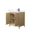 Janna 30" Freestanding Single Bathroom Vanity with Cultured Marble Top-1765167877-1765167872