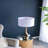 Table Lamp - With Glass Drum Accent Base