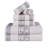 Mikira Athens Cotton Medium Weight Floral Border Greek Key Trim 6 Piece Assorted Towel Set-255910071