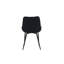 47cm H Velvet Upholstered Metal Side Chair-1169700164