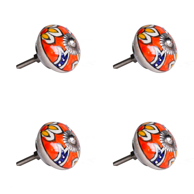 Handpainted Round Knob