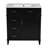 30-Inch Bathroom Vanity with Ceramic Sink, Adjustable Shelf, Soft Close Door-105834943