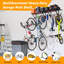 Tablettes de rangement murales pour garage