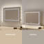 LED Lighted Makeup Mirror with Bluetooth Speakers and 3 Color Lighting with Stepless Dimming Touch Control and 10X Magnifying Mirror