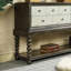 Buffet rétro en bois massif multifonctionnel