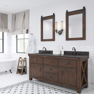 Meuble-lavabo de 60 po avec miroir Aberdeen