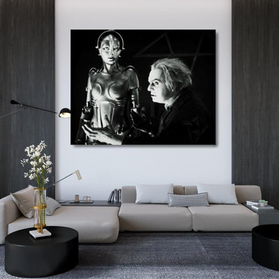 Art photographique sur toile d'Hollywood Photo Gallery: Metropolis - Maria avec Rotwang - production