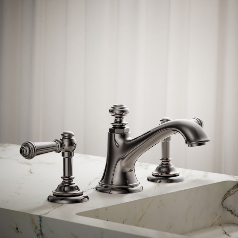 Artifacts® Bathroom Sink Lever Handles, Vibrant Titanium