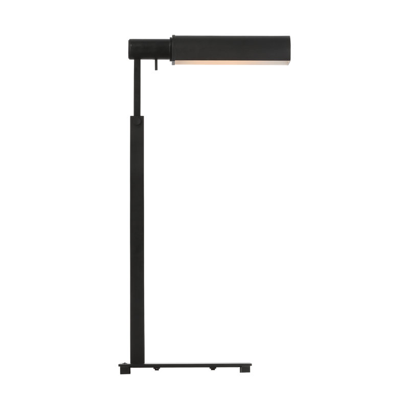 Leonard 43.5'' Aged Iron Task Floor Lamp