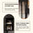 31.5"Simple black storage cabinet dressing table with mirror