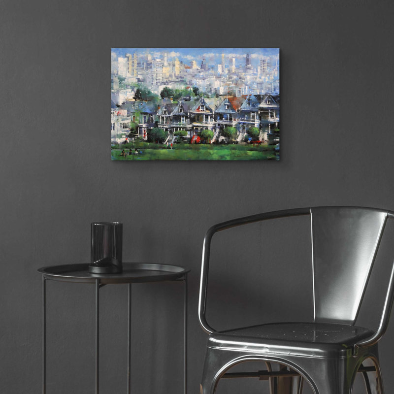 «Paintedames» par Mark Lague, art mural en verre acrylique, 36 po x 24 po, H 16 po x l 24 po x P 0,2 po