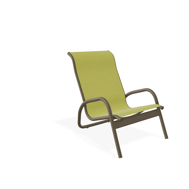 Gardenella Patio Chair, Lime, Beachwood
