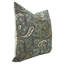 Housse de coussin fabriquée à la main Fabividine - canapé traditionnel imprimé bloc, Kiara, brun chocolat-114976829