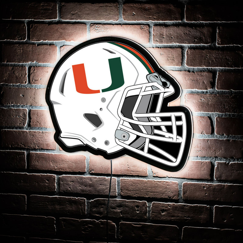 Enseigne murale NCAA Team, Université de Miami
