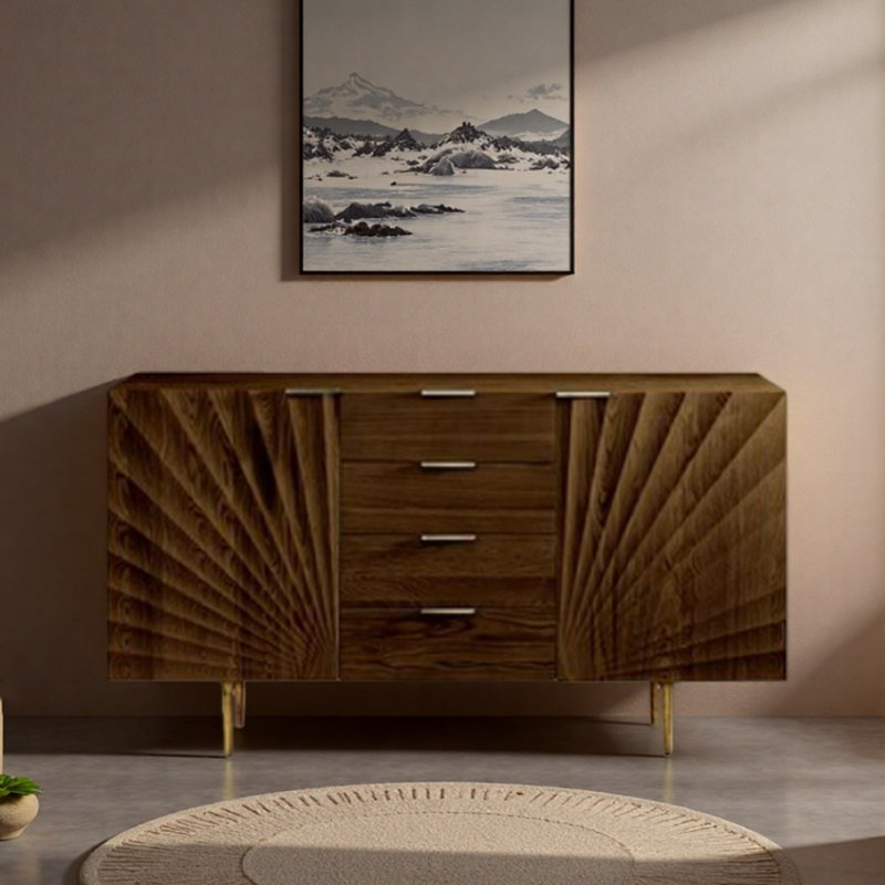 Buffet Creative Home, Marron foncé