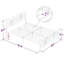 Lit plateforme en métal Carysfort