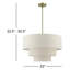 Bertan 4-Light Dimmable Adjustable Height Tiered Chandelier-88580181-88580182
