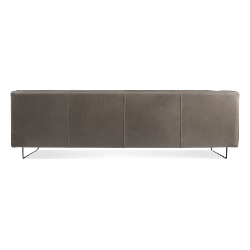 Bonnie Sofa, 29" H x 96" W x 33" D, Camel Genuine Leather