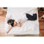 Matelas en mousse viscoélastique gélifiée 12 "pour grand lit - technologie de refroidissement ventilé 3 po. + 2 7 Base 400 g / m² avec fermeture à glissière