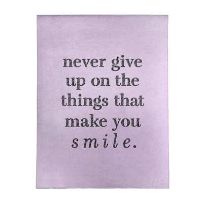 Tapis en chenille de polyester Quotes